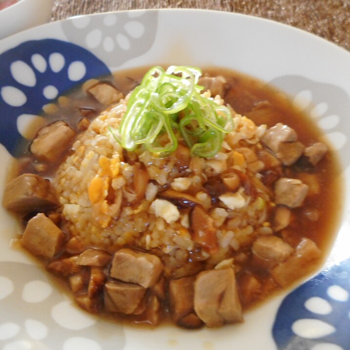 チャーシューのあんかけチャーハン レシピ 作り方 By Mococo05 楽天レシピ